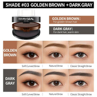 Golden Brown + Dark Gray