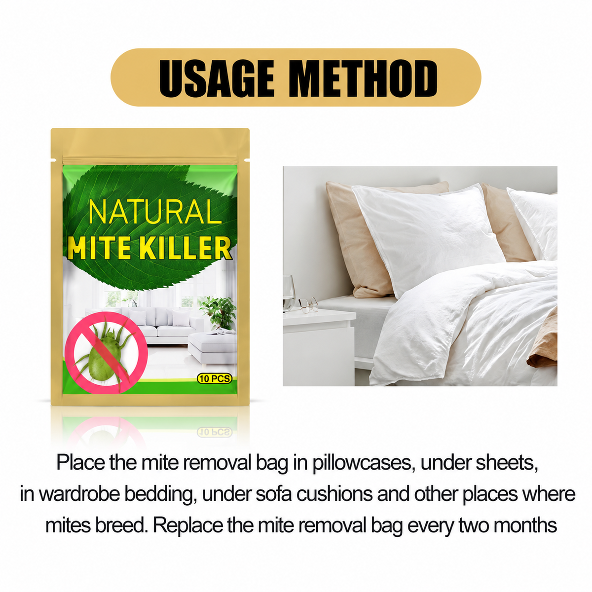 Natural Mite Control Sachet